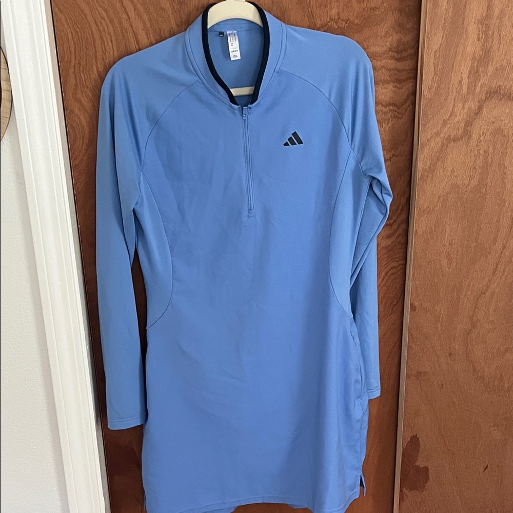 adidas Blue Long Sleeve Dress